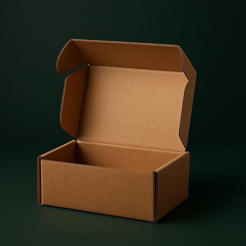 Corrugated Mailer Box — custom packaging by TWO Packaging