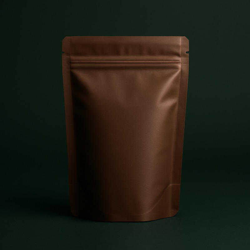 Chocolate Mylar Bag — custom packaging by TWO Packaging