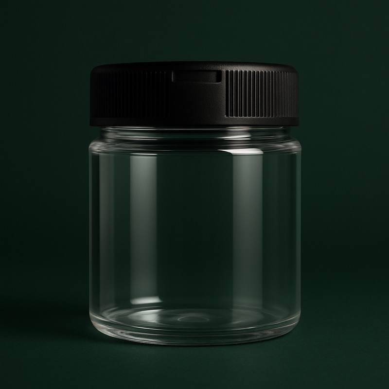 Wide-Mouth Plastic Jar — custom packaging by TWO Packaging