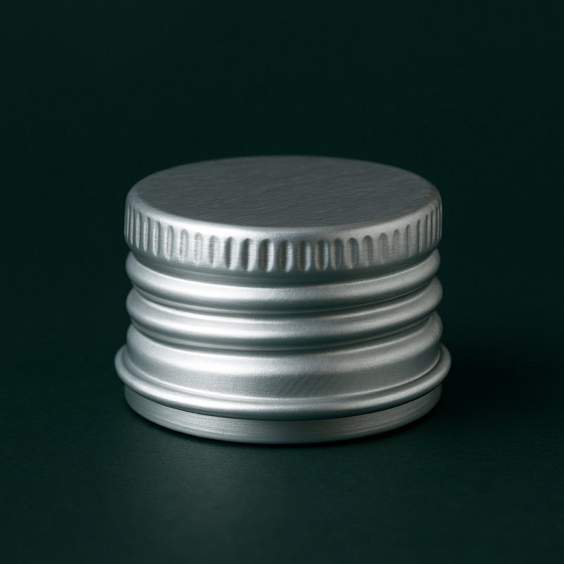 Metal Continuous Thread Cap — custom packaging by TWO Packaging