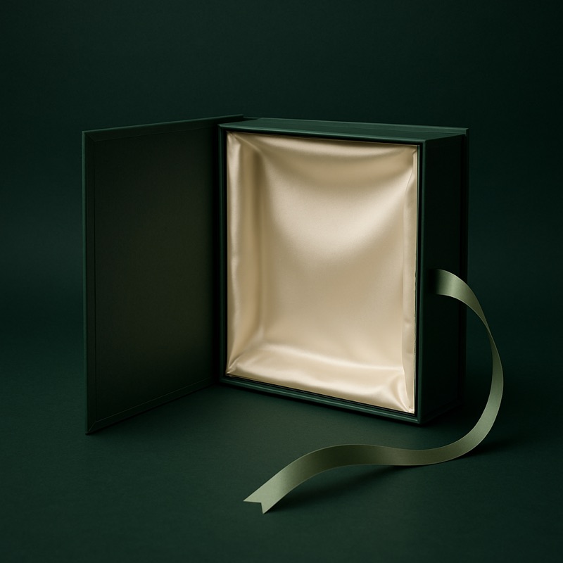 Book Style Box — custom packaging by TWO Packaging