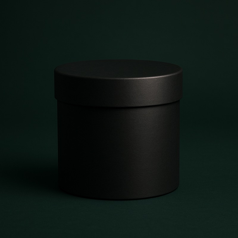 Round Rigid Box — custom packaging by TWO Packaging