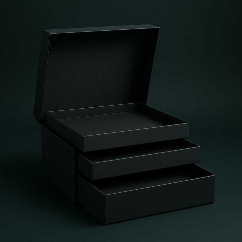 Tiered Gift Box — custom packaging by TWO Packaging